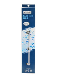 Verkk 19mm Sliding Bar For Shower Stainless Steel Tube, Silver