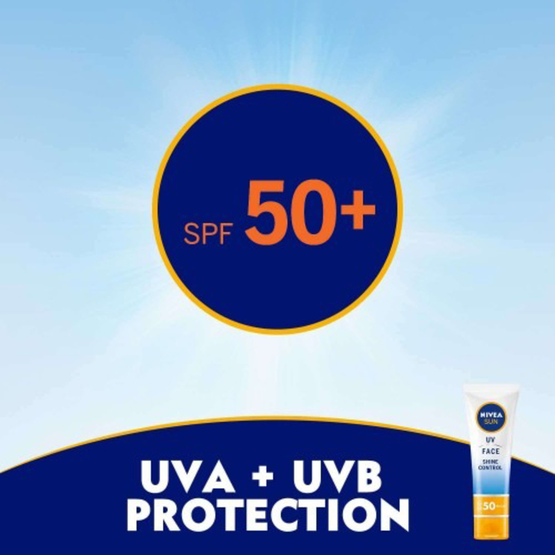 Nivea Shine Control Sunscreen SPF 50, 50ml