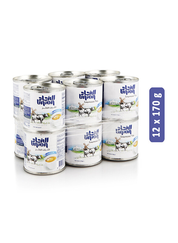 

Union Evaporated Milk - 12 x 170 g