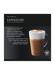 Starbucks Dolce Gusto Cappuccino Rich & Creamy Coffee, 12 x 120g