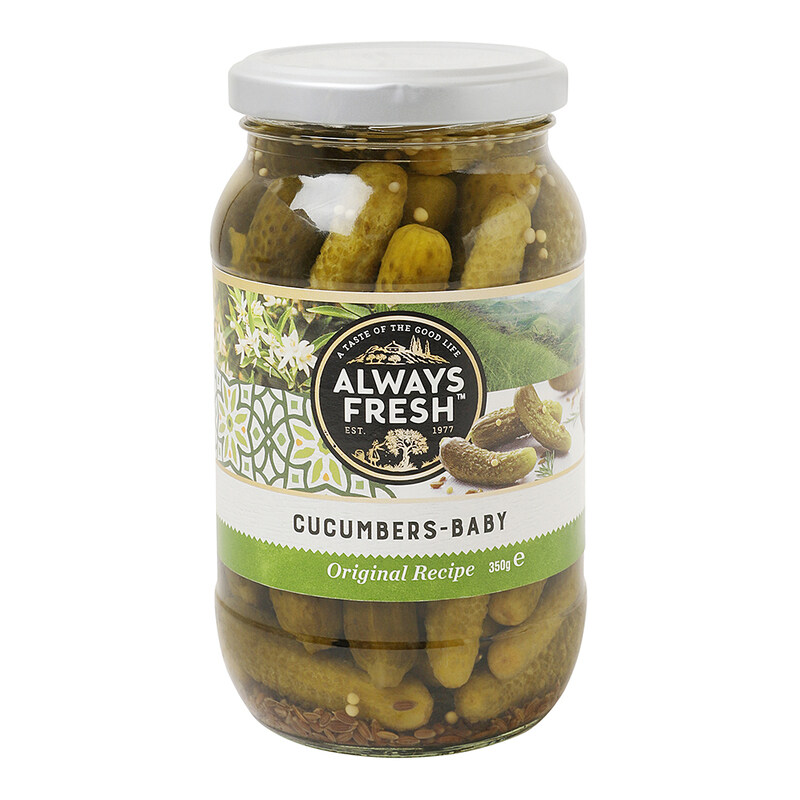

Always Fresh Baby Cucumbers, 350g