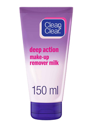 Clean & Clear Deep Cleansing Make Up Remover, 150ml