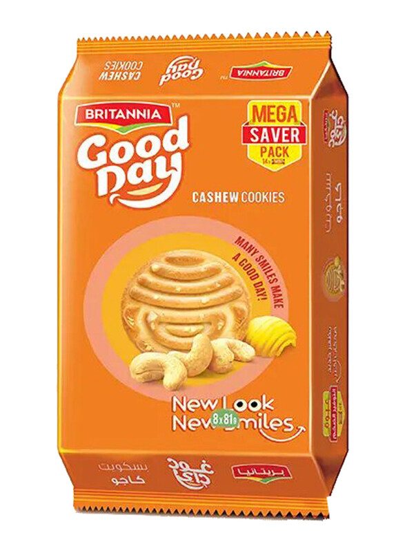 

Britannia good Day Cashew Cookies, 14 x 81g