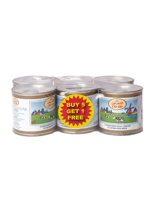 

Co-Op Condensed Full Cream Evaporated Milk, 6 x 170g