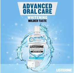 Listerine Advance White Mouthwash, 500 ml