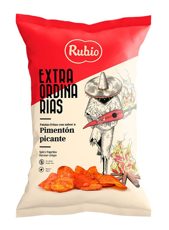 

Rubio Spicy Chili Potato Chips, 110g