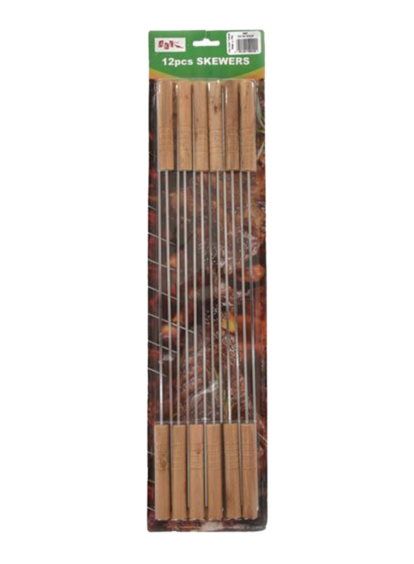 AKC 12-Piece Tikka Rod, Brown