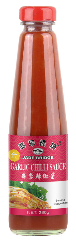 Jade Bridge Garlic Chilli Sauce, 280g, Red
