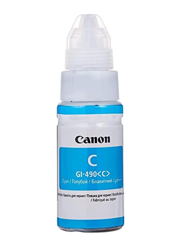 

Canon GI-490 Cyan Ink Bottle, 70ml