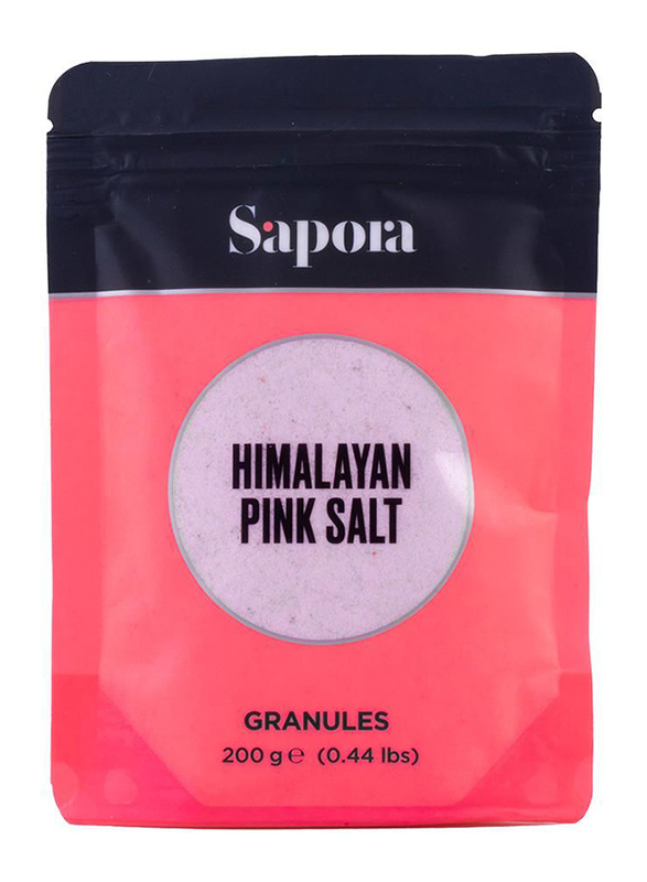 Sapora Himalayan Pink Salt Granules, 200g