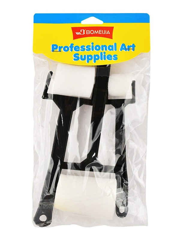 Bomeijia Professional Art Supplies, 3 Pieces, White/Black