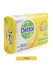 Dettol Fresh Anti Bacterial Soap Bar, 120gm