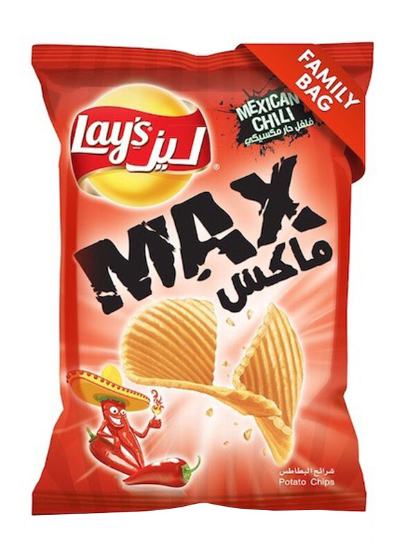 

Lay's Max Mexican Chilli Potato Chips, 1 Piece x 200g