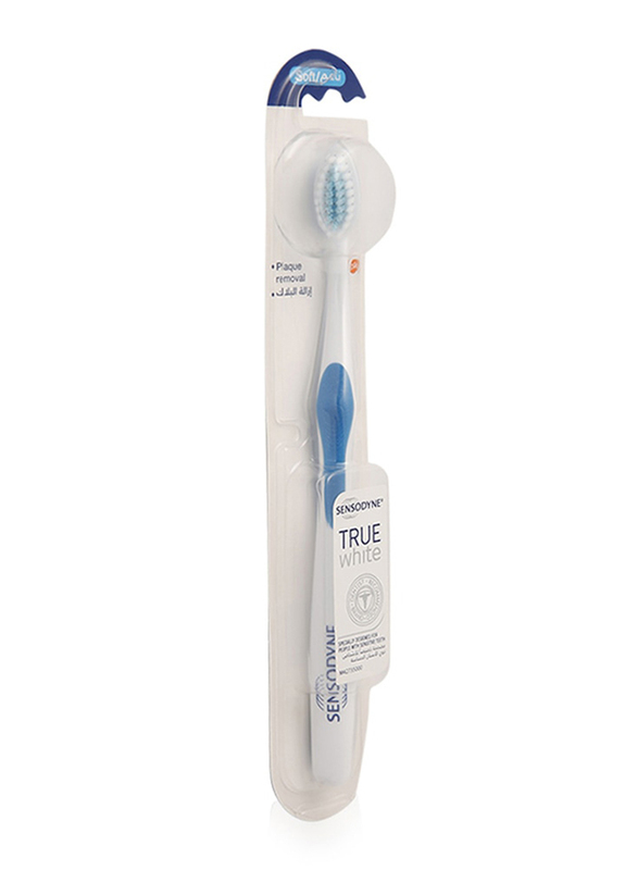 Sensodyne True Toothbrush, White/Blue, Soft