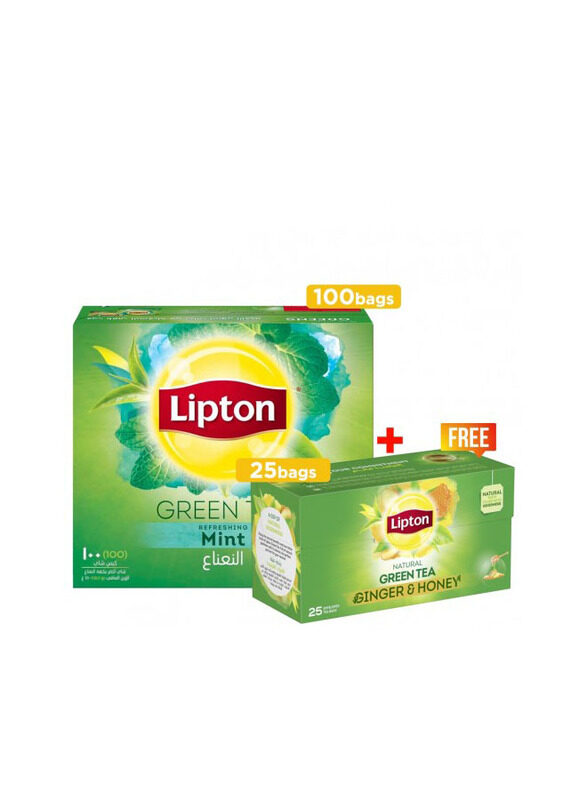 

Lipton Green Tea Mint Lipton Ginger & Honey Tea