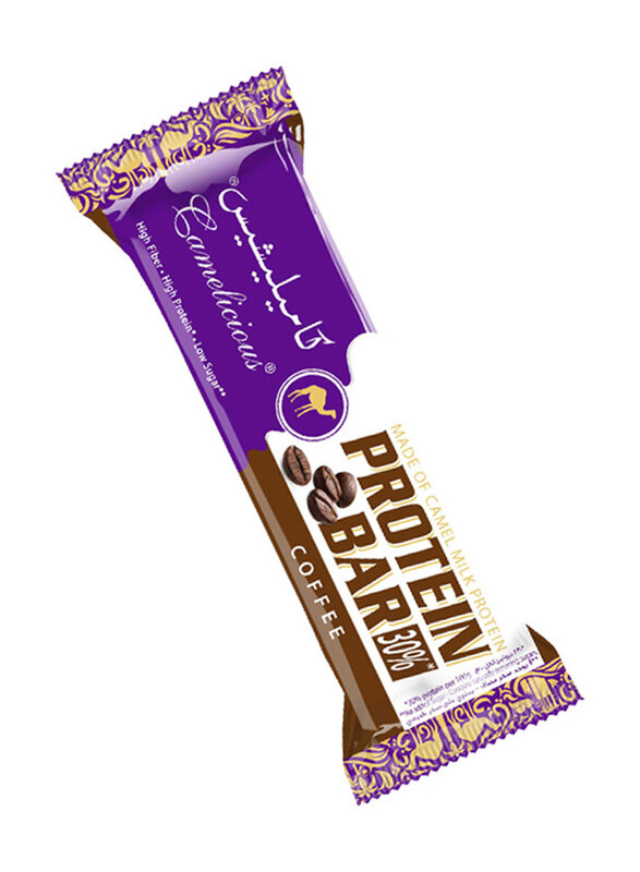 

Camelicious Camel Milk Coffee Protein Bar, 30g