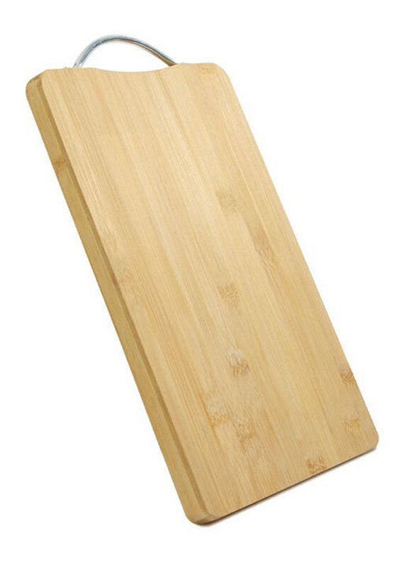 

Homeway Wooden Cutting Board, 38 x 28 x 1.8cm, Beige