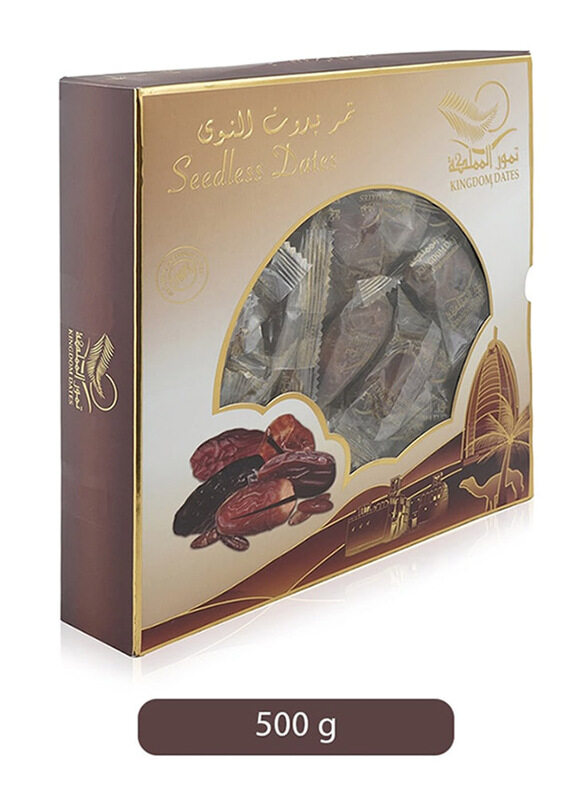 

Kingdom Dates Seedless Dates, 500g