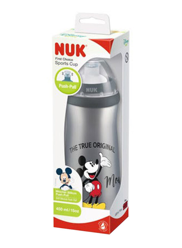 

Nuk Sport Cup Micky 450ml, Grey