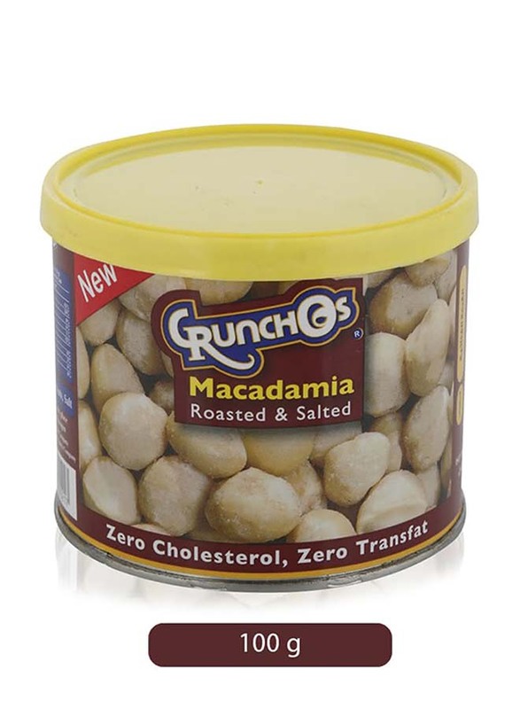 Crunchos Roasted & Salted Macadamia Nuts, 100g