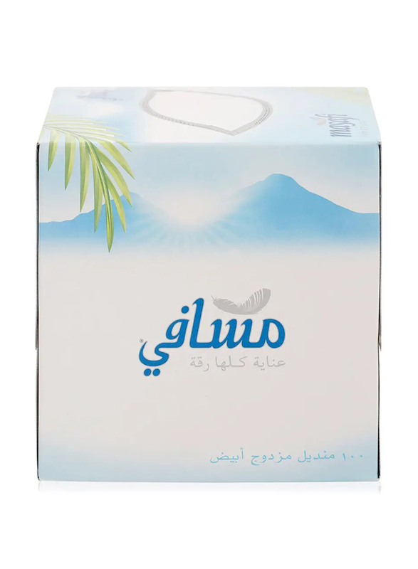 Masafi Pure Soft Care Tissues - 100 Pieces