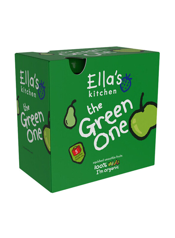 

Ella's Kitchen The Green One Organic Puree, 5 x 90g