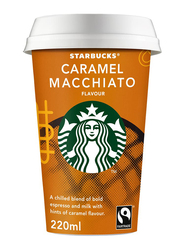 Starbucks Chilled Classics Caramel Macchiato Coffee Drink, 220ml