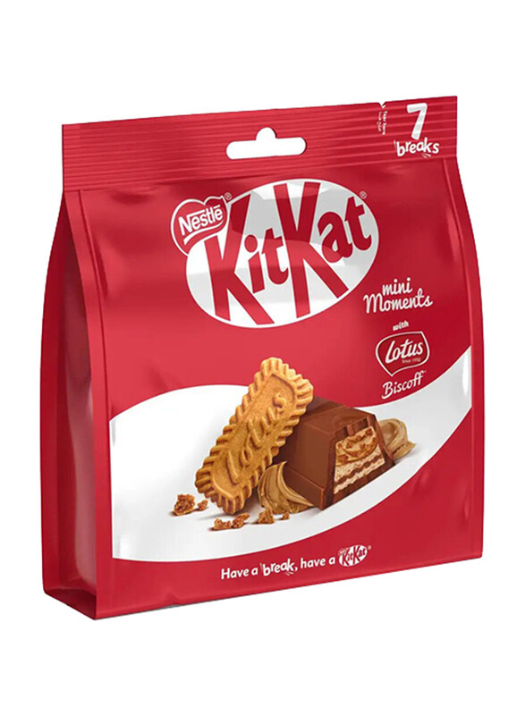 

Nestle Kit Kat Mini Lotus, 116.2g
