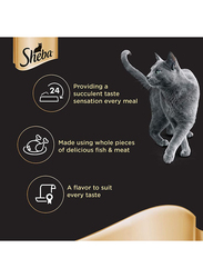 Sheba Tuna and White Fish In Gravy Wet Cat Food, 24 x 85g