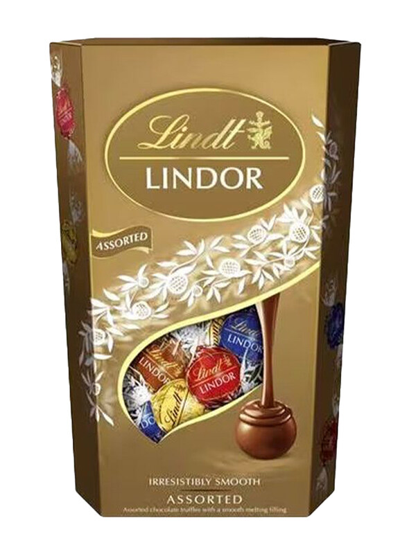

Lindt Lindor Assorted Chocolate Truffles with Melting Filling, 600gm