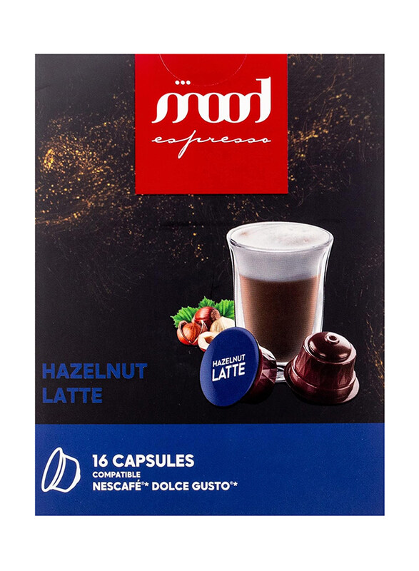 

Mood Espresso Hazelnut Latte Dolce Gusto Capsules, 16 Capsules