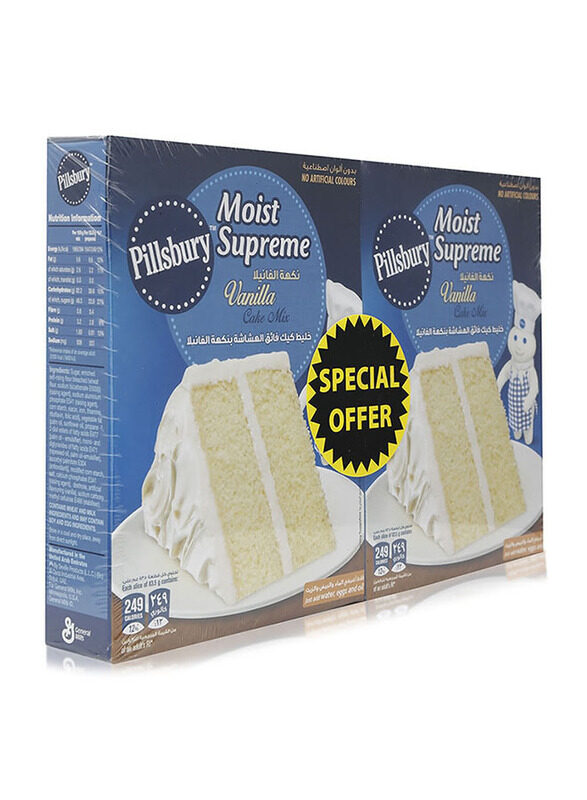 

Pillsbury Moist Supreme Vanilla Cake Mix, 350g
