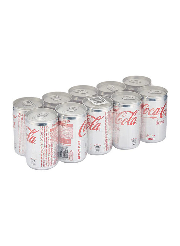 

Coca Cola Coca-Cola Coca-Cola Light Can - 10 x 150ml