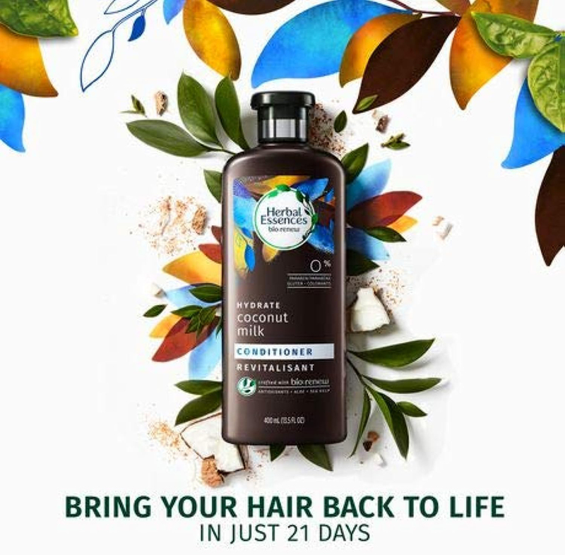 Herbal Essences Bio:Renew Coconut Milk Conditioner, 400ml