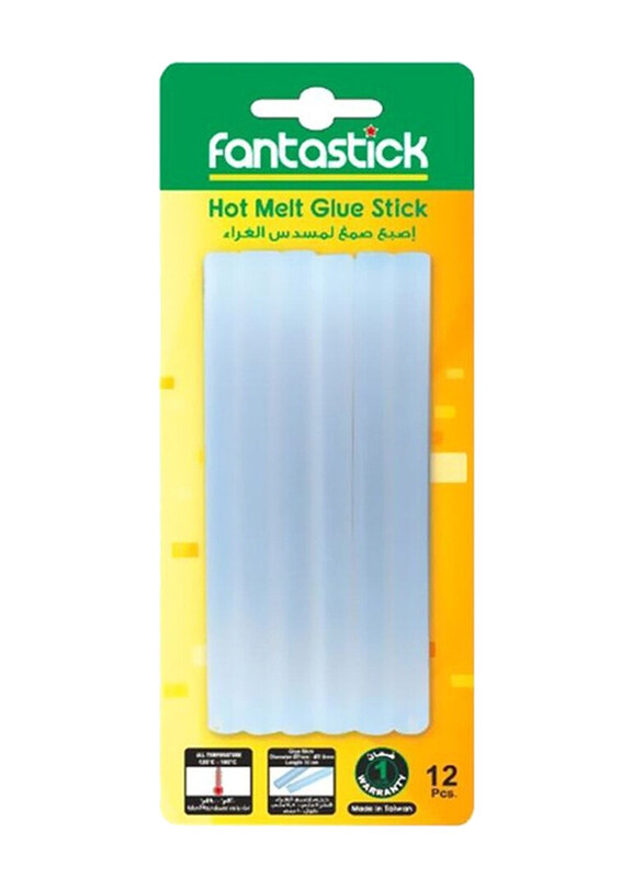 

Fantastick Multi Temp Glue Stick, 7mmx10cm, White