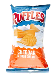 Fritolays Ruffles Chedder & Sour Cream, 184.27g