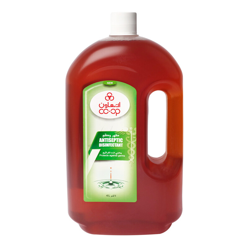 

CO-Op Antiseptic Disinfectant Cleaner, 4 Liters