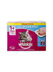 Whiskas Ocean Fish Cat Food - 12 x 80 g