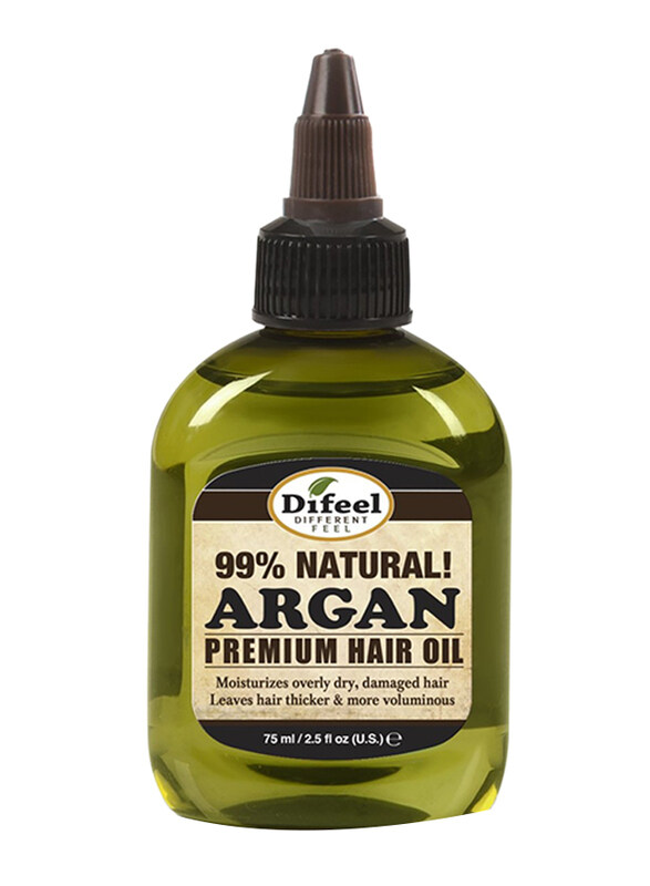 

Difeel Premium Natural Argan Hair Oil for All Hair Types, 75ml
