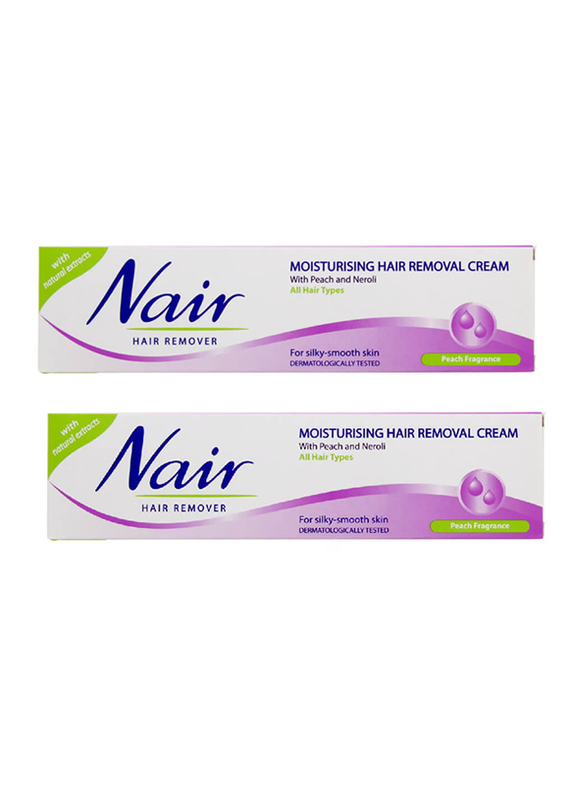 Nair Hair Remover Moisturising Cream, 2 x 110ml