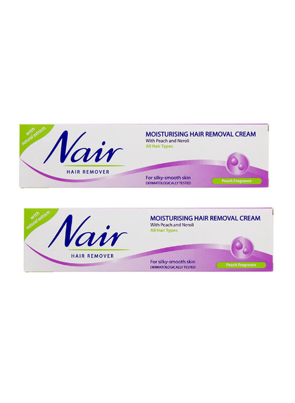 

Nair Hair Remover Moisturising Cream, 2 x 110ml