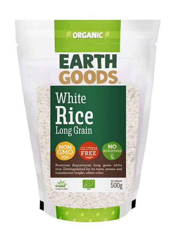 

Earth Goods Organic Long White Rice, 500g