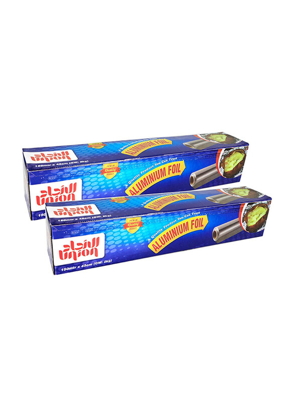 

Union Aluminium Foil - 2 x 150m x 45cm