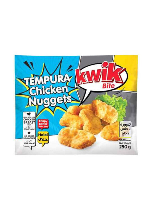 

Kwik Bite Tempura Chicken Nuggets, 250g