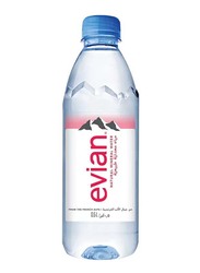 Evian Natural Mineral Water - 24 x 500ml