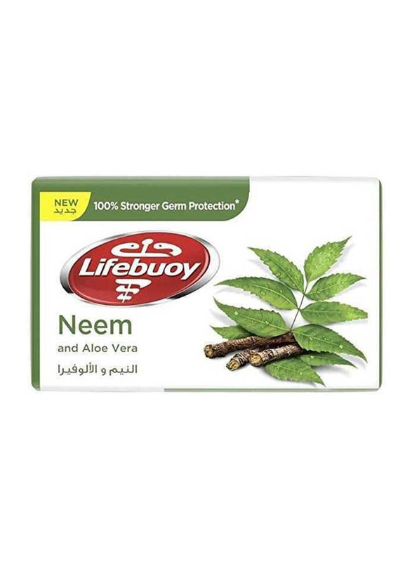 Lifebuoy Neem & Aloe Vera Soap Bar, 125gm