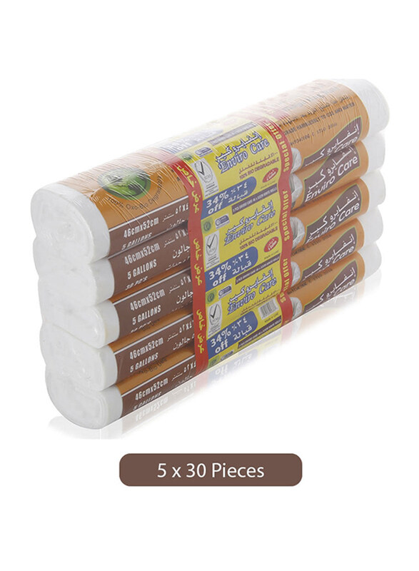 

Enviro Care Enviro .G Anti Bacterial Rolls - 46cm x 52cm, 5 Pieces