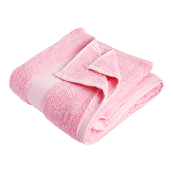 Home Century Bath Towel Sheet, Pink