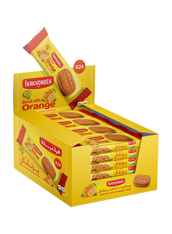 

Farkhondeh Biscuit with Orange, 24 x 32g