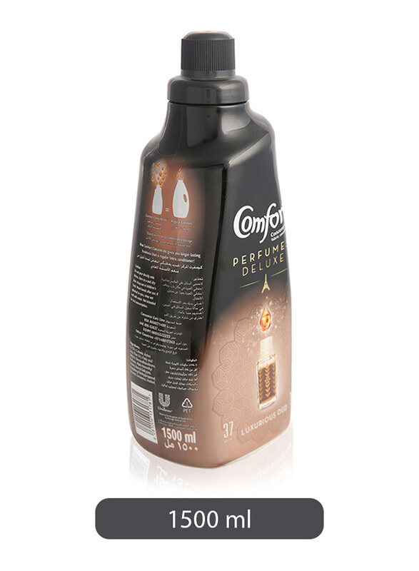 

Comfort Perfumes Deluxe Concentrated Fabric Softener Luxurious Oud, 1.5 Liter